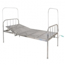 Giường y tế inox 1 tay quay